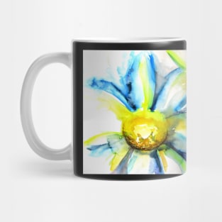 Watercolor painting daisies Mug